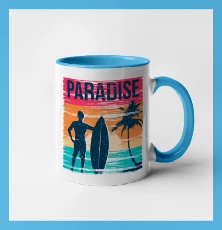 Paradise - farebný štvorec