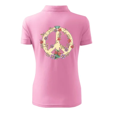 Peace symbol pieskový