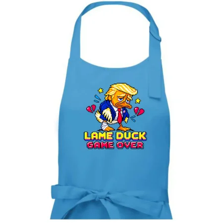 Trump lame duck pixel art game over