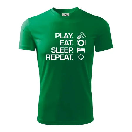 Play Eat Sleep Repeat badminton