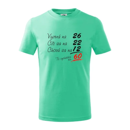 Vyzerá, cíti sa, chová sa - 60 rokov