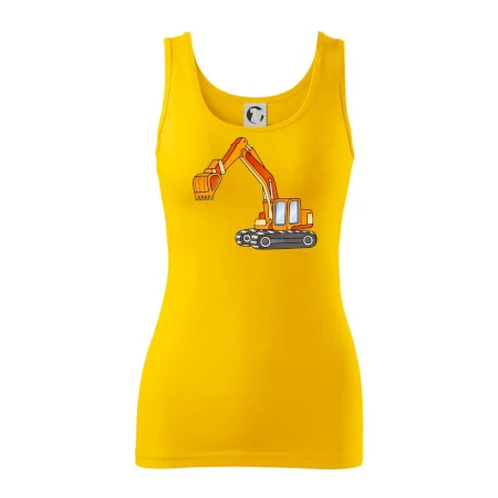 Bager bez nápisu oranžový