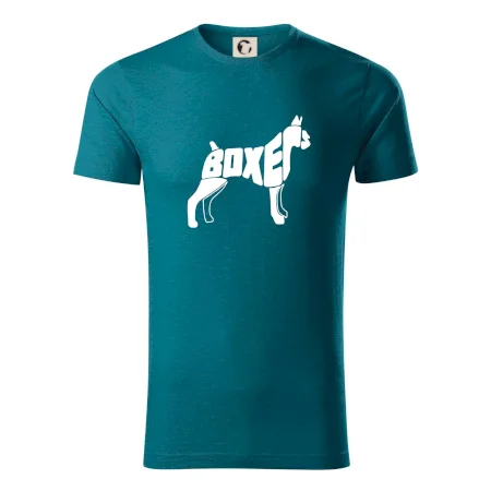 Boxer nápis v tele