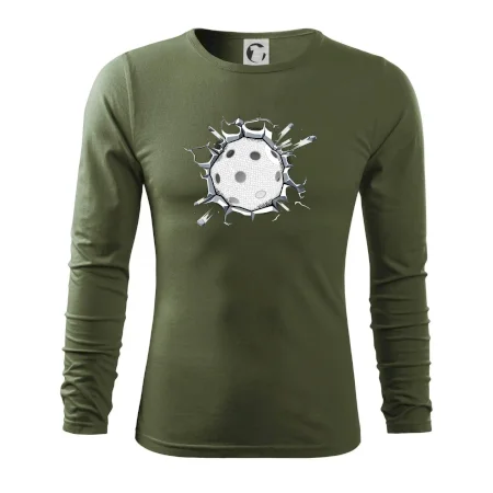 Florbal lopta v triku