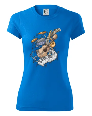 Hudobné nástroje v notách