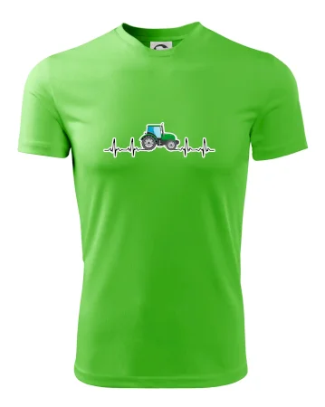 Traktor farebný ekg