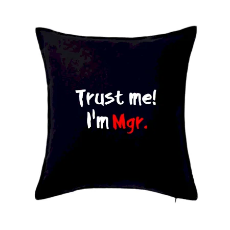 Trust me I´m  Mgr. / Ver mi som Magister.