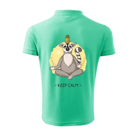 Yoga - keep calm kreslený