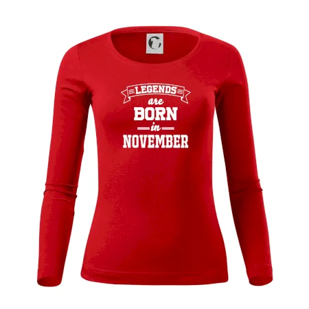 Legends are born in November