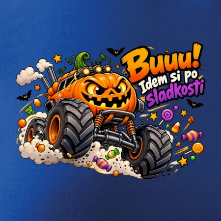 Buuu idem si po sladkosti tekvicový monster truck