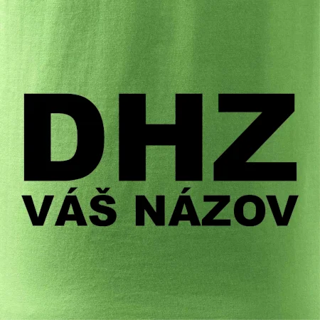 DHZ nápis (názov zboru - vlastný nápis)