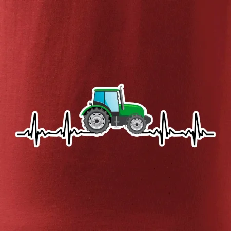 Traktor farebný ekg