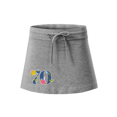 Kvetinové číslo kreslené - 70
