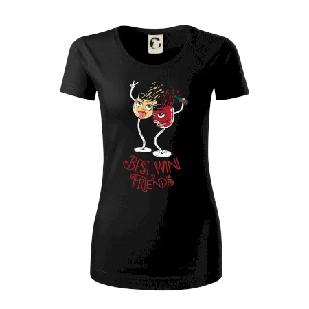 Best wine friends dancing (Pecka design)