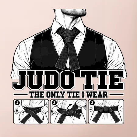 Judo tie jediná kravata