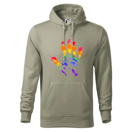 LGBT hand print
