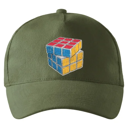 Rubikova kocka kreslená