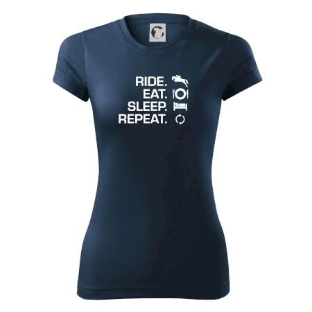 Ride Eat Sleep Repeat Kôň