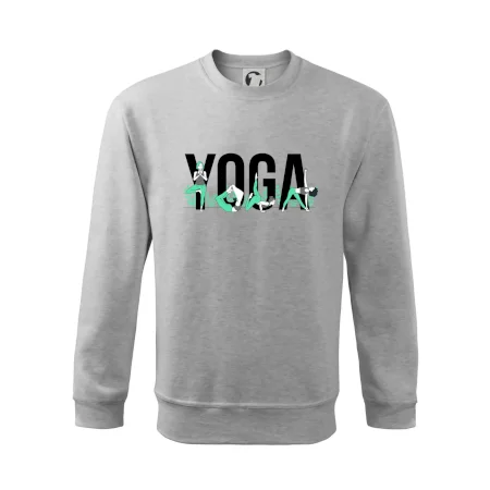 Yoga nápis farebný