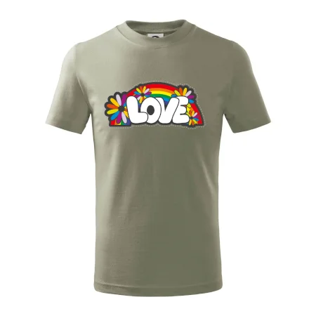 Love s dúhou v pozadí