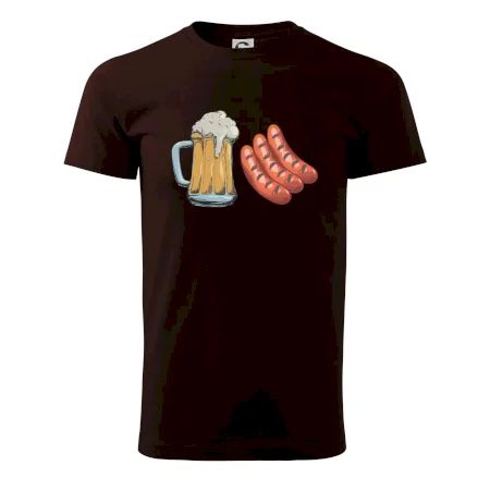 Pivo a klobása