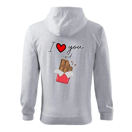 I love you and chocolate