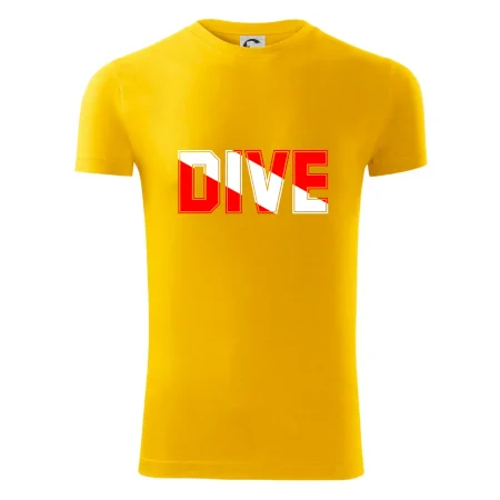 Dive nápis vlajka