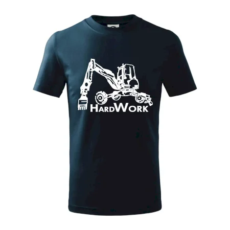 Hard Work kráčajúce rýpadlo
