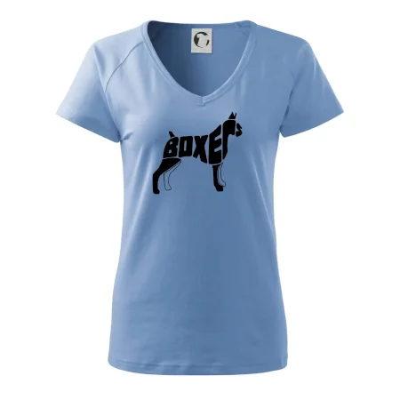 Boxer nápis v tele