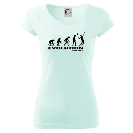 Evolúcia tenis chlapec