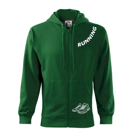 Running nápis šikmo