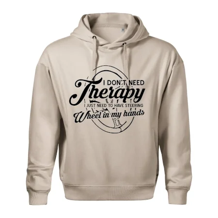 Okrúhly nápis -  I don't need therapy wheel in my hands