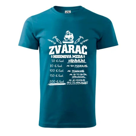 Hodinová mzda zvárač