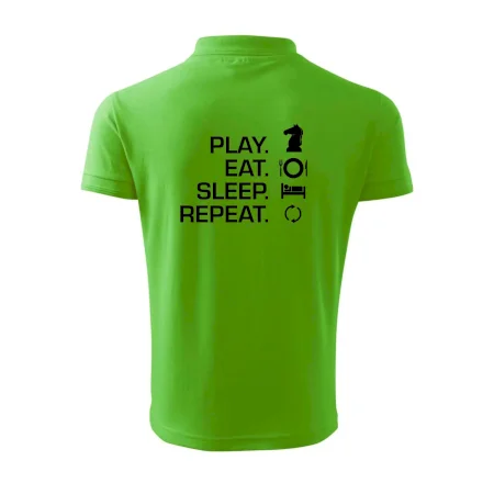 Eat sleep play - šach