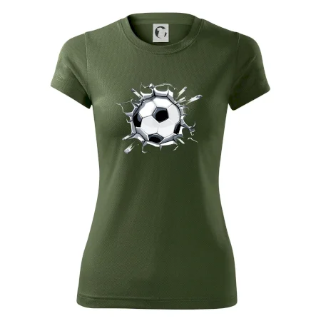 Futbalová lopta v triku