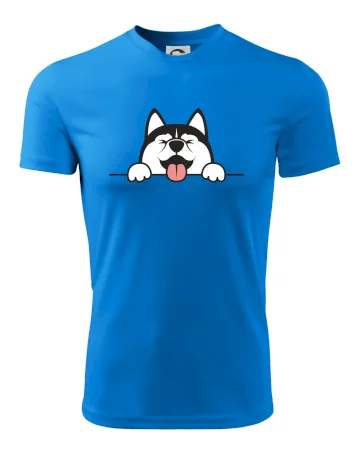 Husky veselý