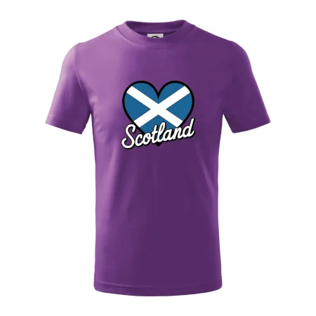 Scotland Srdce s vlajkou