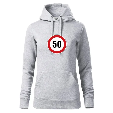 Dopravná značka - obmedzenie rýchlosti 50
