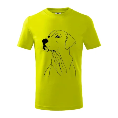 Labrador čierna kresba