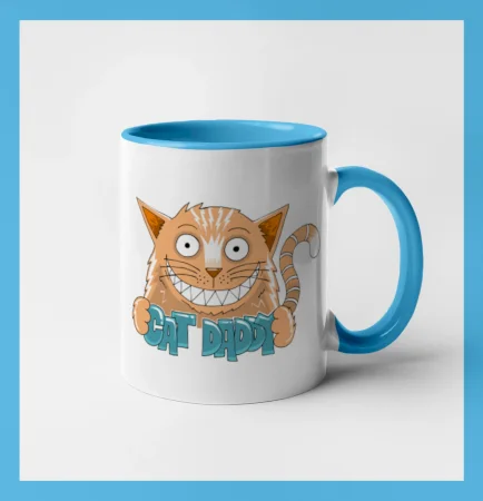 Cat daddy s vycenenými zubami (Pecka design)