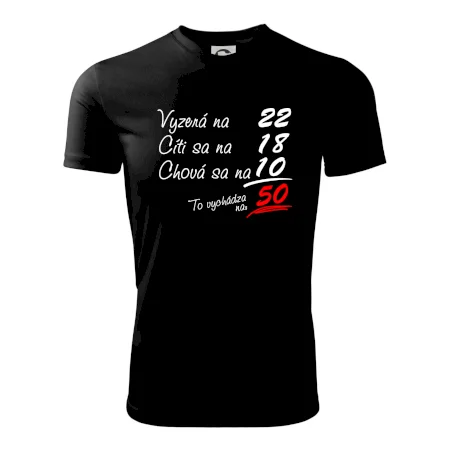 Vyzerá, cíti sa, chová sa - 50 rokov