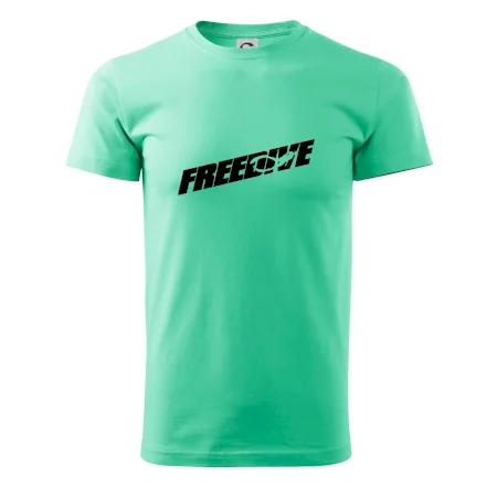 Freedive - nápis s potápačom