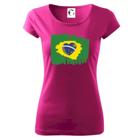 Brazília vlajka srdca