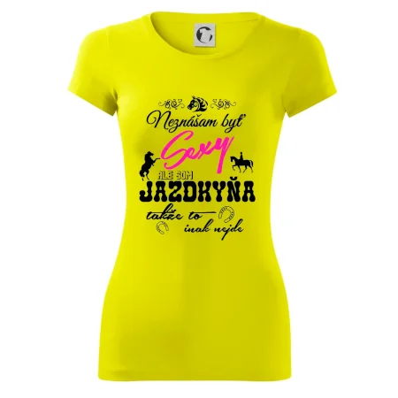 Neznášam byť sexy - Jazdkyňa