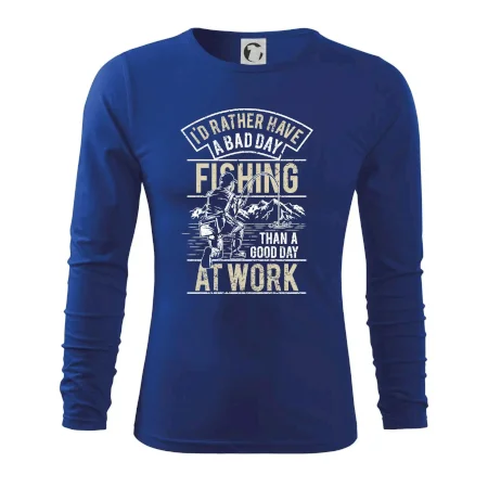 Fishing at work