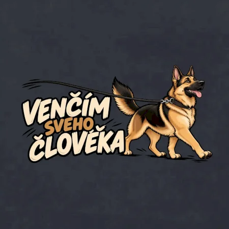 Venčím svého člověka - německý ovčák