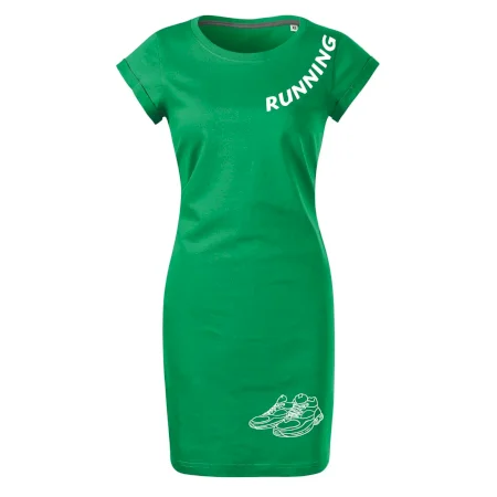 Running nápis šikmo