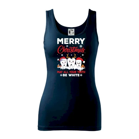 Merry Christmas teeth be white