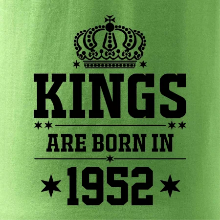 Kings are born in 1952