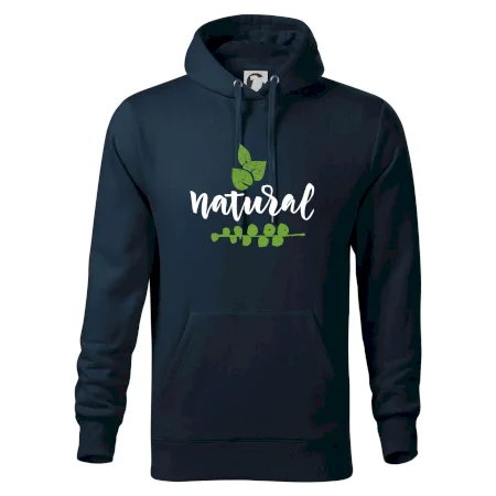 Natural - nápis v listoch